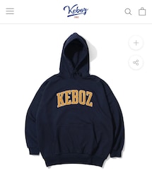 keboz/ケボズ | KEBOZ UC CHENILLE SWEAT PULLOVER(パーカー)