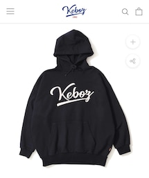 keboz/ケボズ | KEBOZ ICON LOGO FELT SWEAT PULLOVER(パーカー)