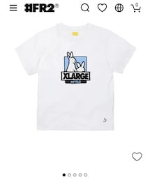 FR2 | XLARGE collaboration with #FR2 Box Logo T-shirt(Tシャツ/カットソー)