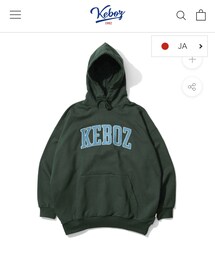 keboz/ケボズ | KEBOZ UC CHENILLE SWEAT PULLOVER(パーカー)