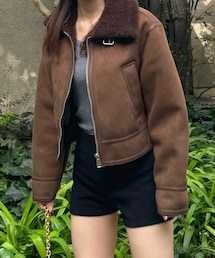 ZARA | ムートンコート