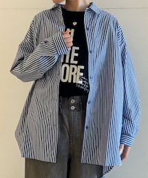 Samansa Mos2 blue | シャツ/ブラウス