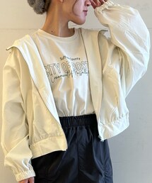 Samansa Mos2 blue | Tシャツ/カットソー