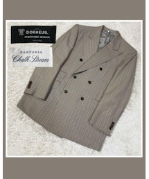 VINTAGE |  vintage チョークストリーム×ドーメル(テーラードジャケット)