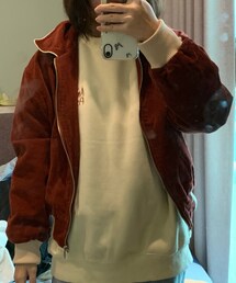 oiiv | 復古單品，裡面是滑面布料，很適合套冬天的衣服，好喜歡🤍(ジャケット/アウター)