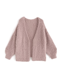 GRL | フェザーニットカーディガン[kz416] / pink / Fsize / ¥2,299(カーディガン/ボレロ)