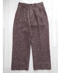 TAKEO KIKUCHI | 【THE MESSAGE】ツイード カジュアルパンツ(パンツ)