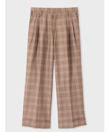 Paul Smith | ファンシーチェック 3タック トラウザーズ(パンツ)
