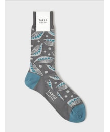 TAKEO KIKUCHI | アーカイブ柄ソックス(ソックス/靴下)