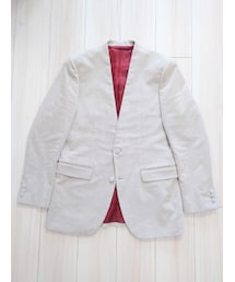 40ｃｔ＆525 | 受注生産コーデュロイノーカラージャケット(ノーカラージャケット)