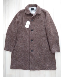 TAKEO KIKUCHI | 【THE MESSAGE】ツイード コート(ジャケット/アウター)