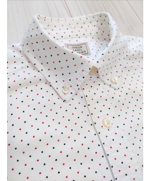 green label relaxing | BC VIYELLA/DOT BD シャツ◆(シャツ/ブラウス)