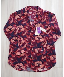 40ｃｔ＆525 |  ポピー柄LIBERTYプリントシャツブルゾン(ジャケット/アウター)