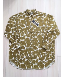 HAVERSACK | フラワープリントレギュラーカラーロングシャツ(シャツ/ブラウス)