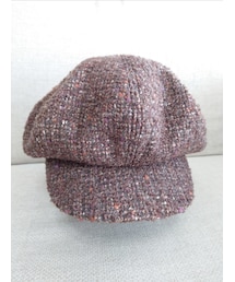 TAKEO KIKUCHI | ◆ネップ ループツイード キャスハンチング(帽子)