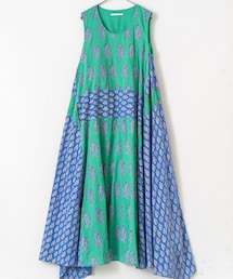 NE QUITTEZ PAS! | Combination Ethnic Print Nsv Dress(ワンピース)