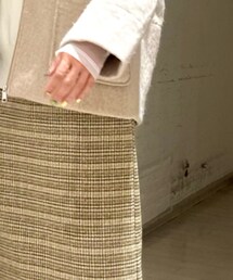 Samansa Mos2 blue | スカート