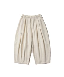 ANGLAN | Corduroy Easy Balloon Pants - Ivory(その他パンツ)