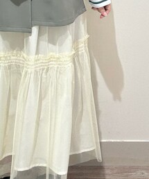 Samansa Mos2 blue | スカート