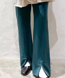 niko and... | ポンチスリットフレアパンツ(パンツ)