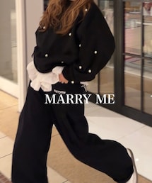 MARRY ME | @marryme_official norimamiインスタから購入できます🍨(スウェット)