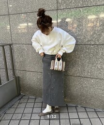norimami｜MARRY MEのデニムスカートを使ったコーディネート - WEAR