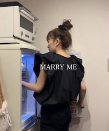 MARRY ME | MARRY ME @marryme_officialから発売中volume blouse 🥨(シャツ/ブラウス)
