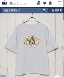 Bleu Bleuet | kittensTシャツ(Tシャツ/カットソー)