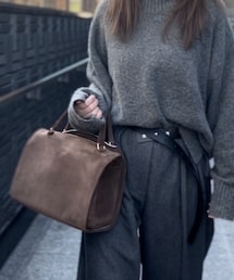 Ch!iii BAG | イタリアンスウェードのボストンバッグ(ボストンバッグ)
