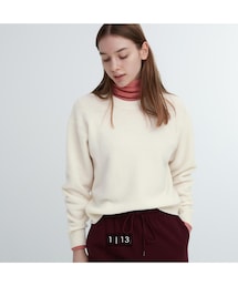 UNIQLO | プレミアムラムクルーネックセーター / XL(ニット/セーター)