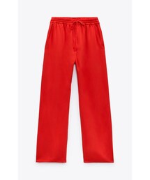ZARA | ストレートフィットフルイドパンツ / size XS(その他パンツ)