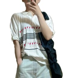 古着 | プリントポロT(ポロシャツ)