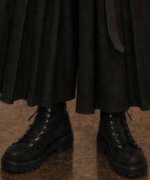 Yohji Yamamoto POUR HOMME | MAT SMOOTH LEATHER ZIP BIKER BOOTS(ブーツ)