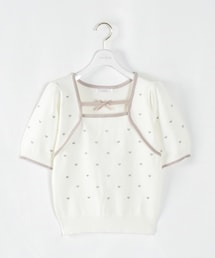 evelyn | ハートリボンニット(ニット/セーター)