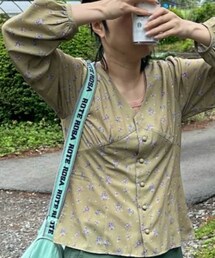X-girl | FLORAL BLOUSE(シャツ/ブラウス)