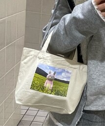 桃色ウサヒ | トートバッグ