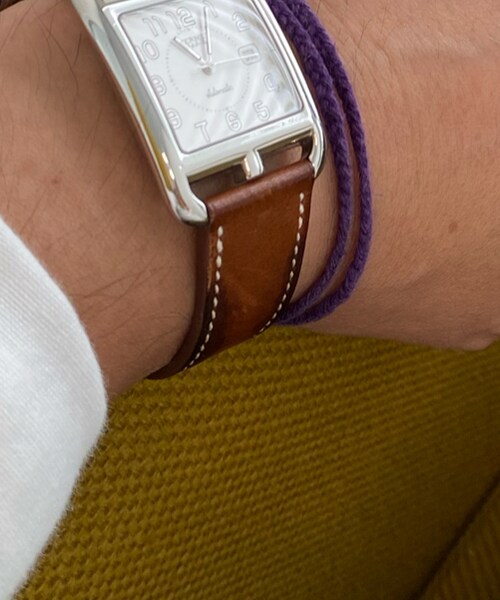 Shangri-la｜HERMESのアナログ腕時計を使ったコーディネート - WEAR