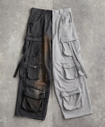 🎗️ AD̷RER 10.28 release🎗️ | ▪︎parachute cargo pants ¥8,800(tax-in)(デニムパンツ)