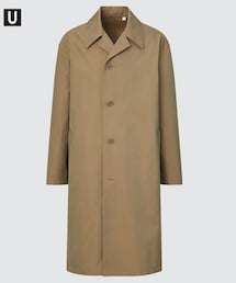 UNIQLO U | UNIQLO U ステンカラーコート ダークブラウン XLサイズ(ステンカラーコート)