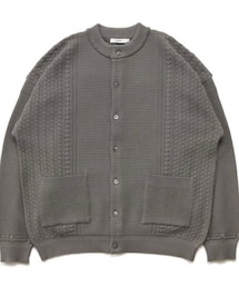 YASHIKI | Yukisora Cardigan / Greige サイズ2(カーディガン/ボレロ)