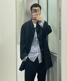 90'S GIORGIO ARMANI | ノーカラージャケット