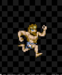 ARTHUR | 魔界村の主人公アーサー(多分、黒田氏とは無関係)  ダメージを受けると鎧が弾けてこの姿に(その他)