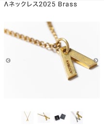 ACIDMAN | ACIDMAN LIVE TOUR “Λ”にて販売したΛ型ネックレスを復刻販売。 チェーン部分にもこだわり、繊細で上品な印象のものをチョイス。 ペンダントトップと合わせても主張しすぎず、男女ともに使いやすい、高級感のある仕上がり。 Brass（真鍮）にてご用意。  ※ACIDMANロゴBOXにて包装しております。(ネックレス)