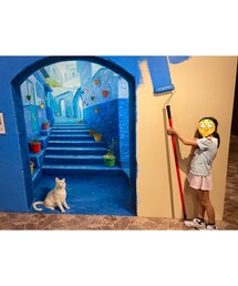 リアルトリックアート | ペンキ塗ってる風(その他)