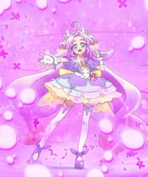 キュアアンサー | 2027年からタイムスリップしてやってきた中学2年生の女の子。 困っている人がいたら見過ごせない、ウソをつけないまっすぐで思いやりのある性格。 考えるよりも直感で答えを出すタイプ。1999年のまことみらい市で出会ったみくると「キュアット探偵事務所」で生活を共にしている。 口癖は「はなまる！」 誕生日は「1月24日」 キュアアンサーに変身！ (その他)