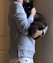 Target | Winter lounge set: fluffy eye mask, soft sweatshirt, flannel short, fluffy socks. (ルームウェア/パジャマ)