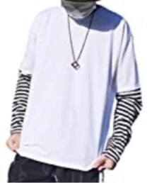 不明 | レイヤードカットソー(トップス)