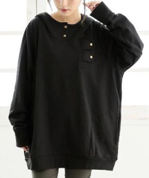 osharewalker | osharewalker n'OrLABELスタンドカラーデザインパーカー(パーカー)