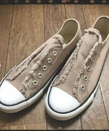 しまむら | しまむら コンバース風スリッポン 紐無し(スニーカー)