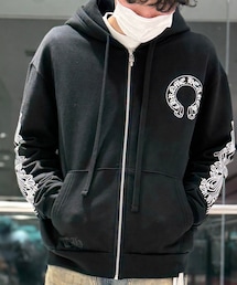 CHROME HEARTS | Horseshoe Zip Up Hoodie(パーカー)